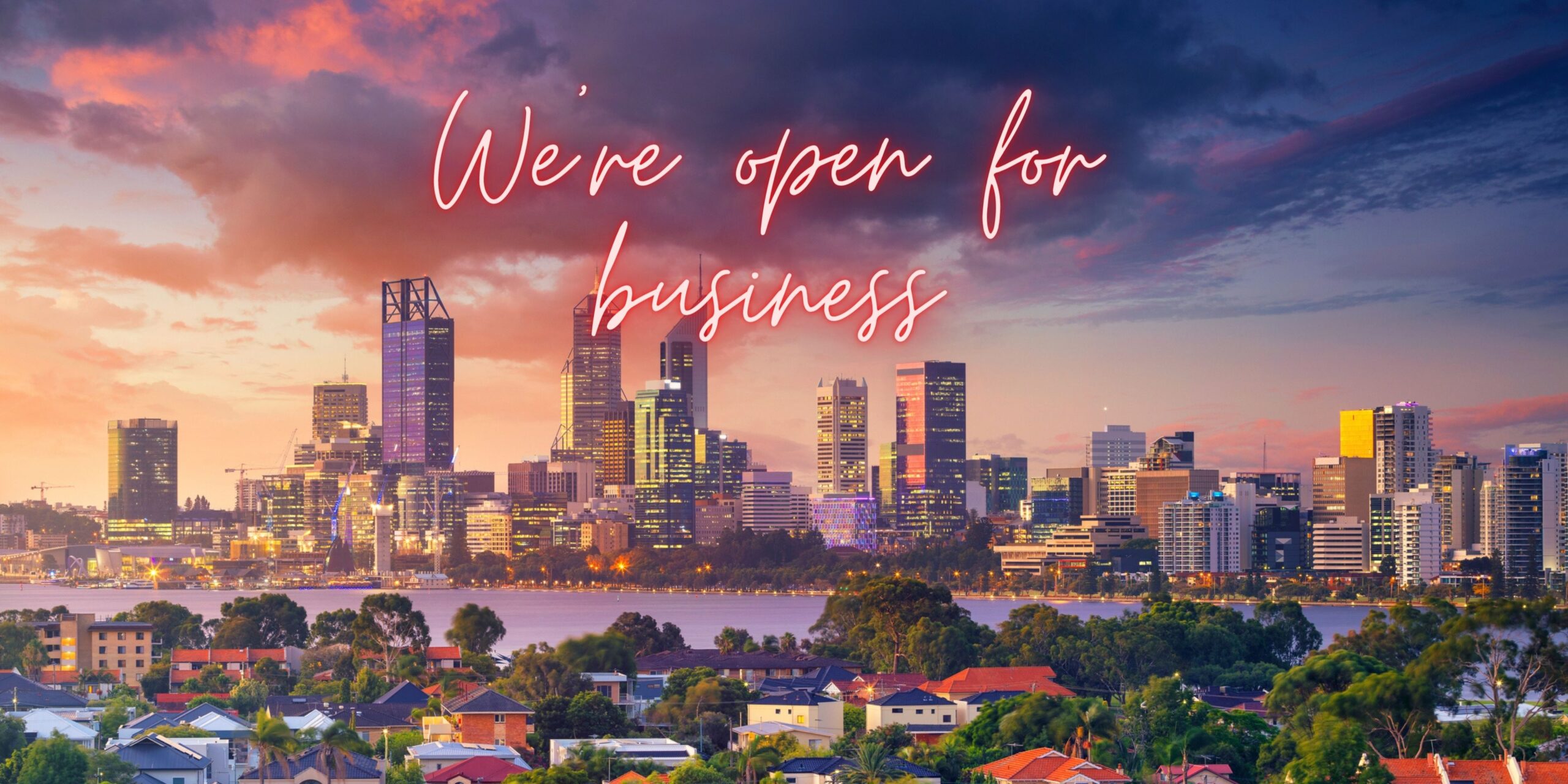 hey WA… we’re open for business :)